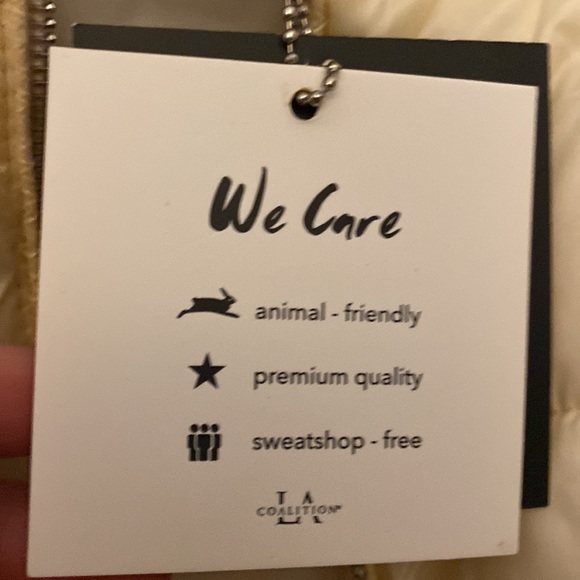 L.A Coalition Vegan Approved Fitted Outerwear Jacket - Picture 8 of 10